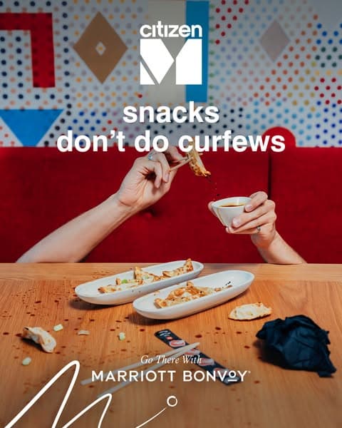 Enjoy food and drinks 24/7