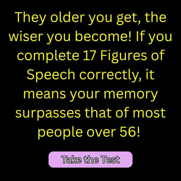 Can You Complete These Common Sayings?