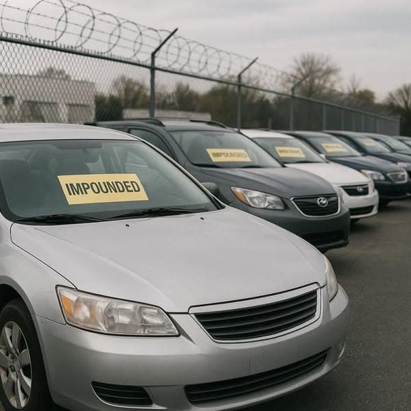 Police Impound Cars 🔎