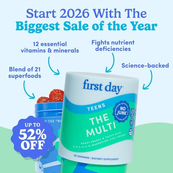 New Year’s Sale: Up to 52% Off 🎊