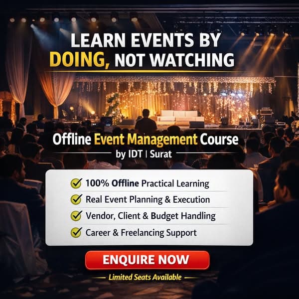 Event Management Course in Surat 🎉