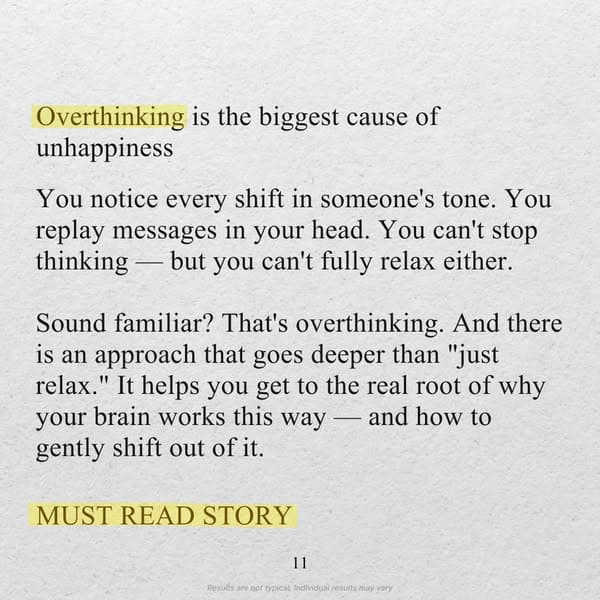 A Neuroscientist Explains Why You Can’t Stop Overthinking and How to Fix It