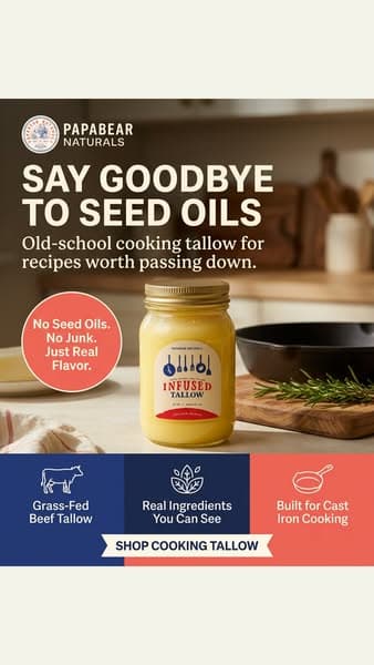 The Cooking Fat Your Recipes Were Written For.