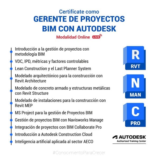 ¡Certificación AUTODESK!