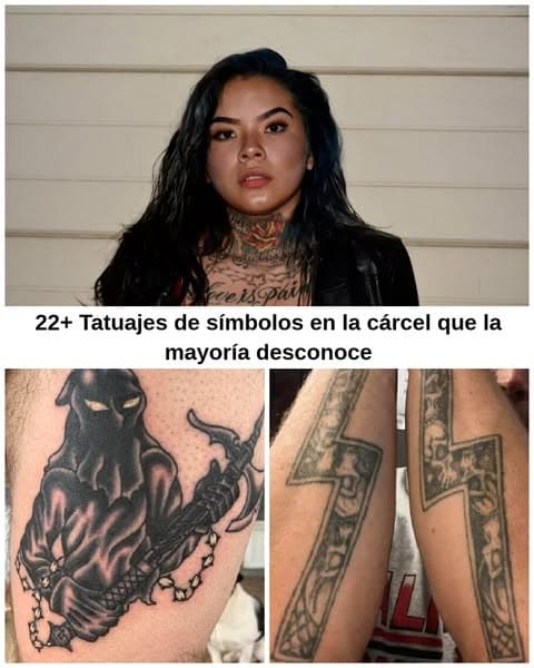 22+ Tatuajes de códigos ocultos en la cárcel