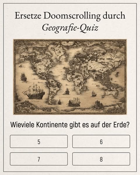 📚 Weg mit dem Scrollen. Lerne etwas Neues!