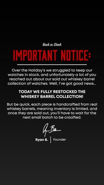 Watches Made From Reclaimed Materials