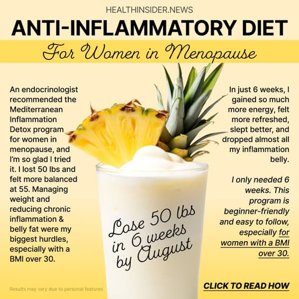 Inflammation Detox for Women in Menopause