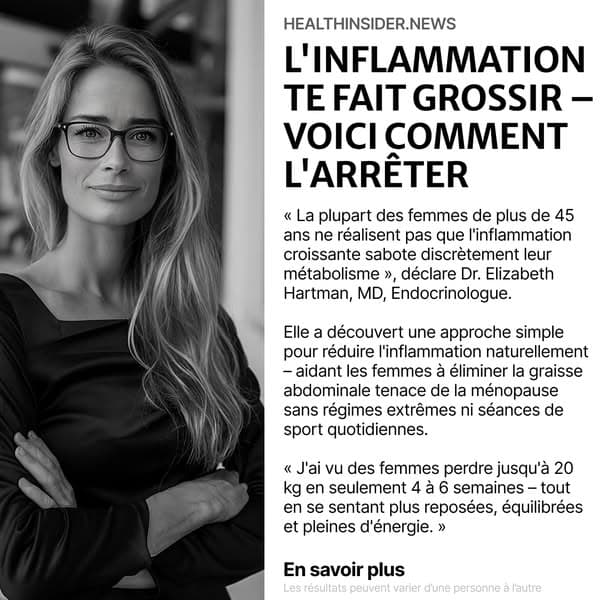 Détox anti-inflammatoire pour femmes en ménopause