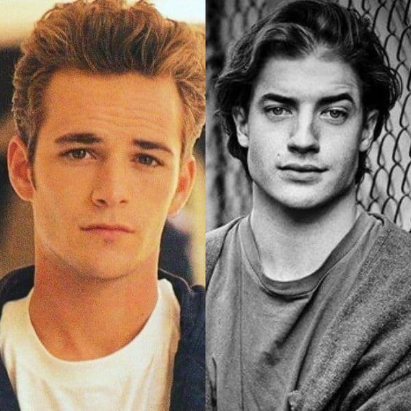 40+ heartthrob of the 90s - here's what they looked like now. Including Luke Perry, Andrew Keegan, Brendan Fraser, and many more.