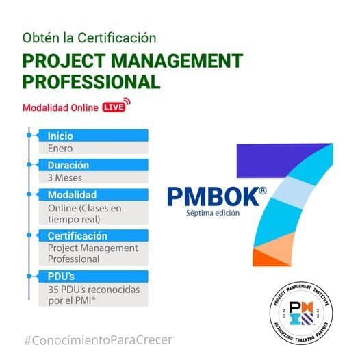 ¡Certificación PMP®!