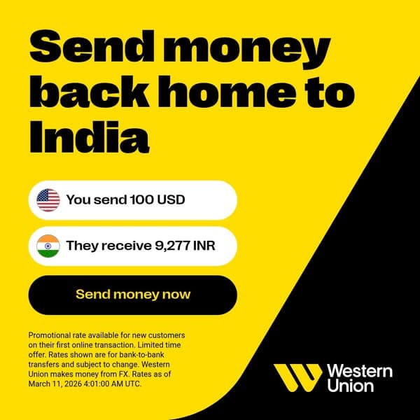 Send money with Western Union