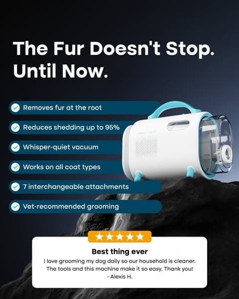 Struggling with Pet hair? Not for long!