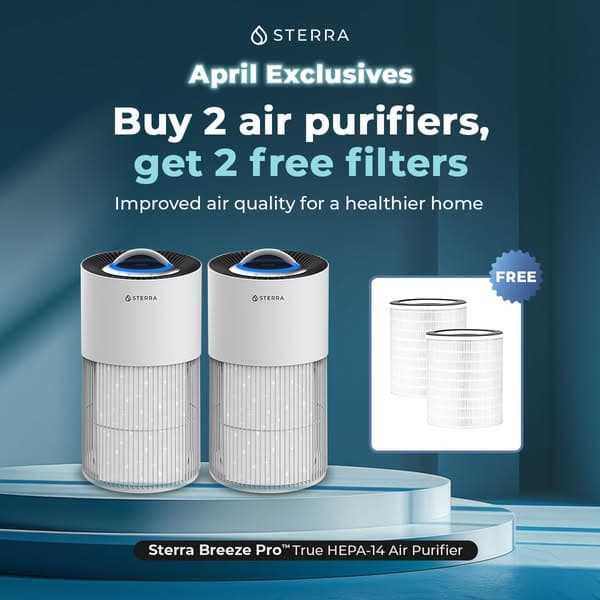 Buy 2 Breeze Pro, Get 2 Free Filters ✨