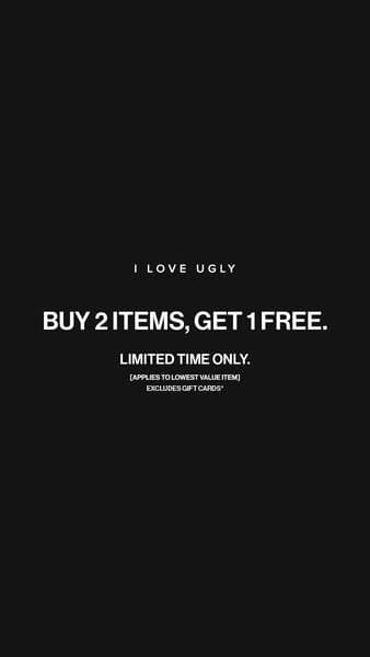 BUY 2, GET A THIRD FREE