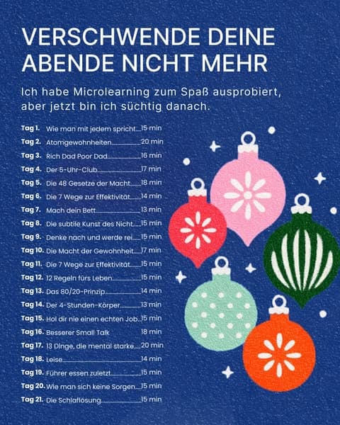 📖 Lerne smarter, nicht mit mehr Aufwand – beginne noch heute!