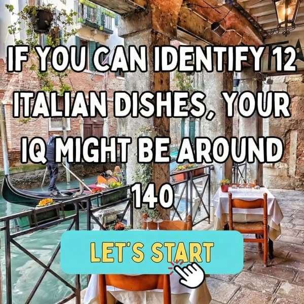 Italian Cuisine Quiz 🍝