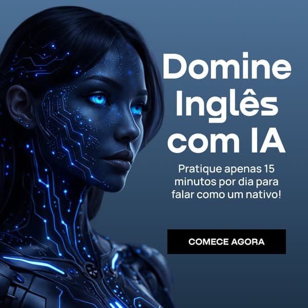Aprenda inglês com IA