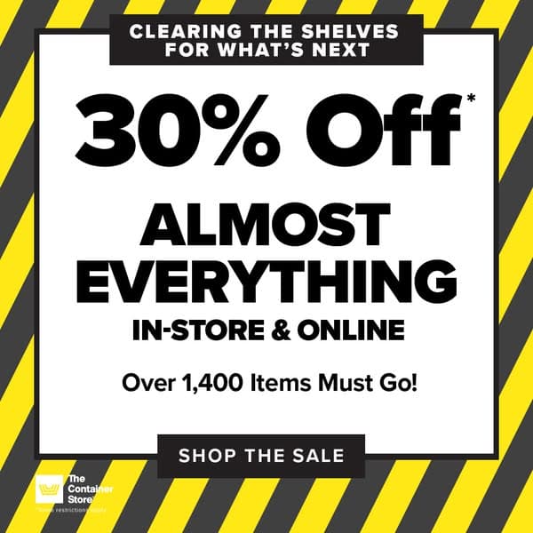 🚧 CLEARING SALE AHEAD 🚧