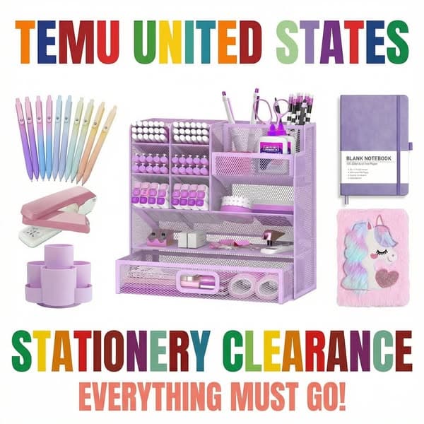 TEMU’s office sale is on