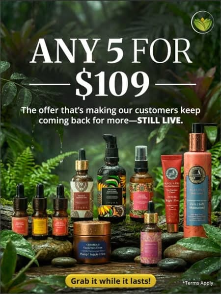 BUY ANY 5 AT Flat $109