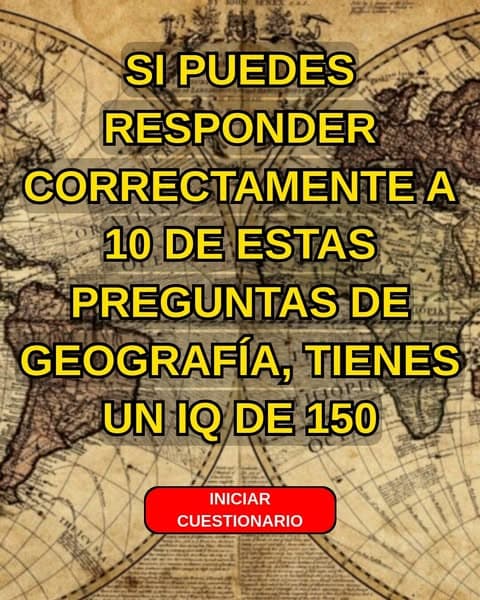 La mayoría de los adultos suspenden este cuestionario sobre las capitales de la escuela primaria