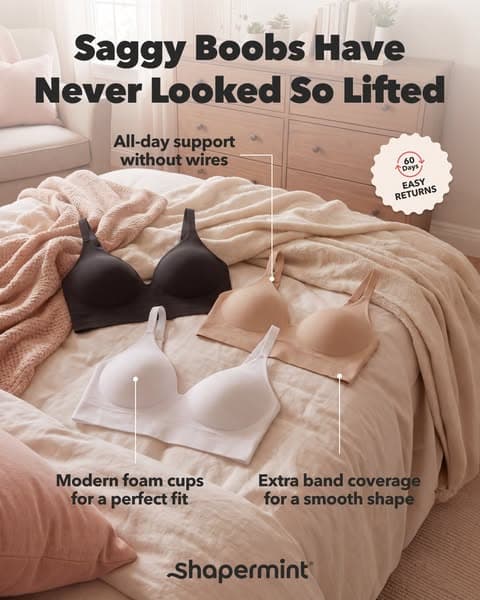 🌸 Results of a Push-Up, Feel of a Bralette