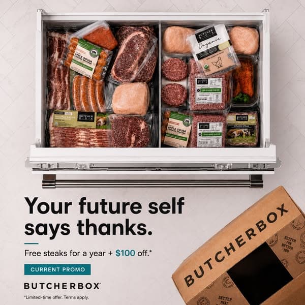 🥩FREE Steaks for a Year + $100 OFF🥩
