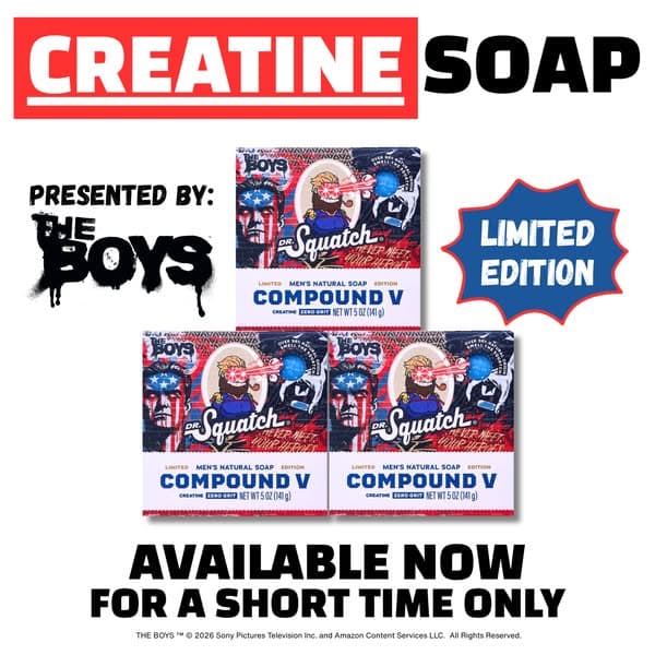 🦸‍♂️ Limited Edition: THE BOYS SOAP ⚡