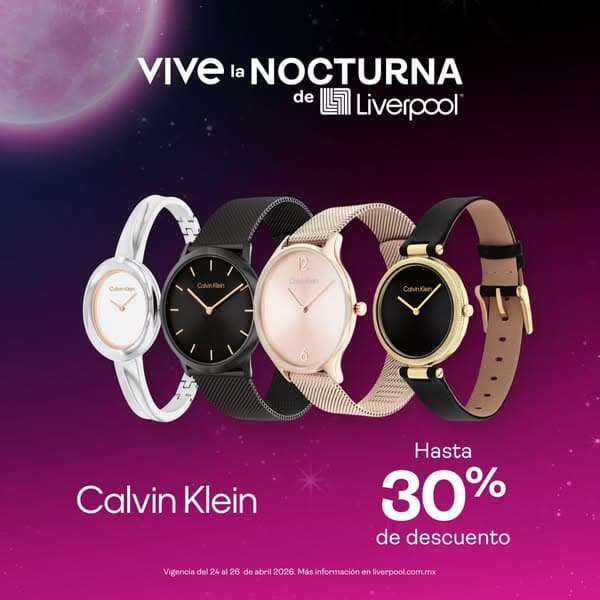 Descuentos en relojes Calvin Klein