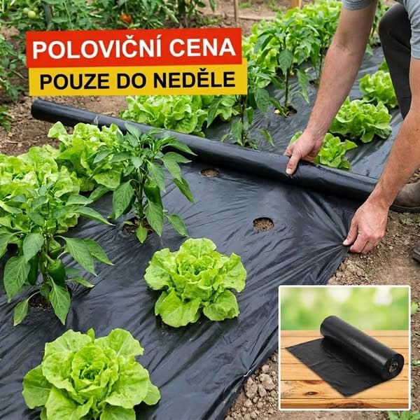 Pěstujte zdravější rostliny bez plevele 🌿