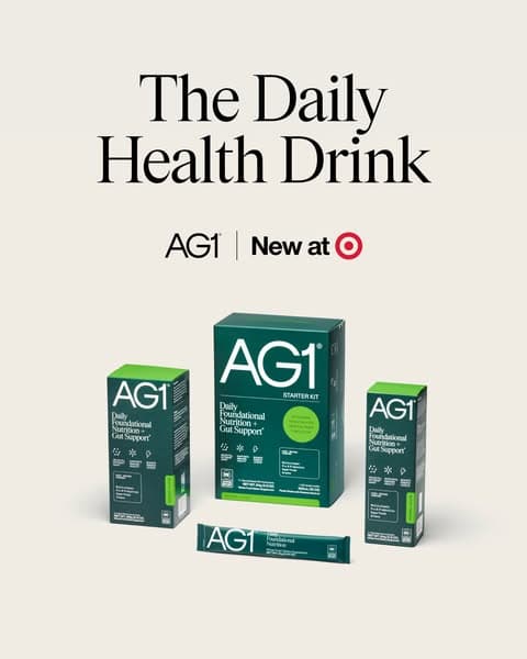 AG1. New at Target Nationwide.