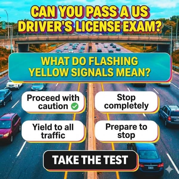 Can You Pass A US Driver's License Exam