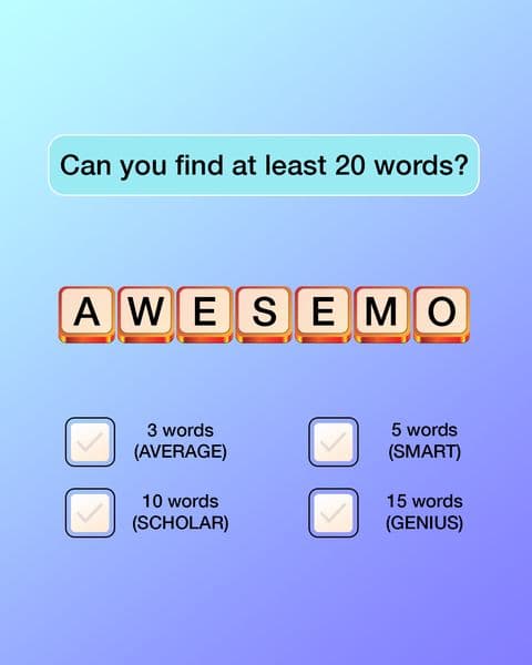 The Ultimate Calming Word Game
