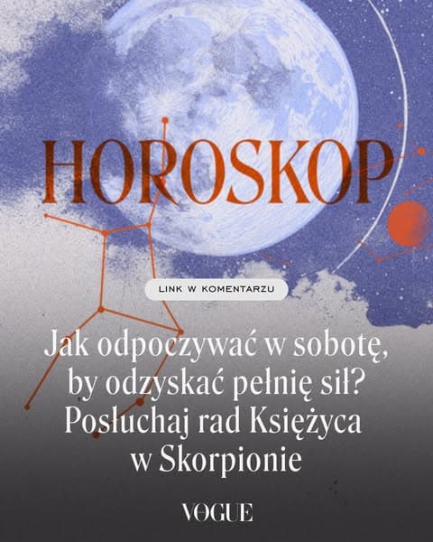 Jak odpoczywać w sobotę, by odzyskać pełnię sił? Posłuchaj rad Księżyca w Skorpionie