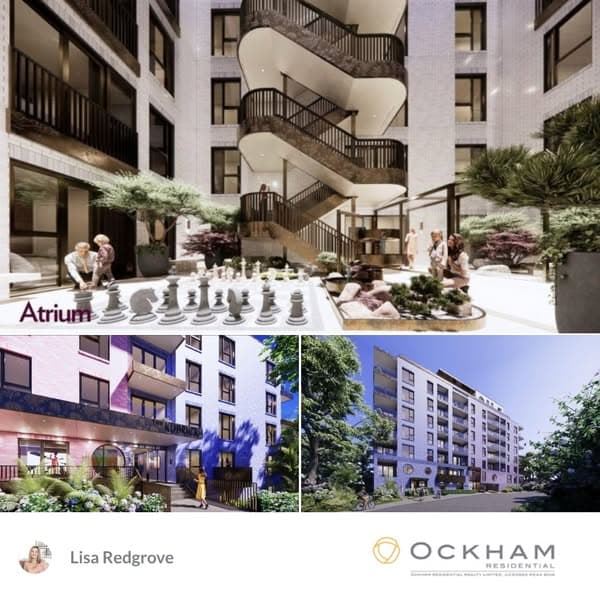 Six light-filled corner apartments