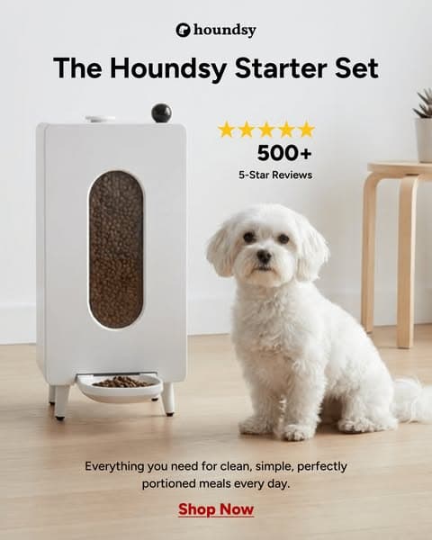 Portion-Controlled Feeder with 400+ 5-Star Reviews