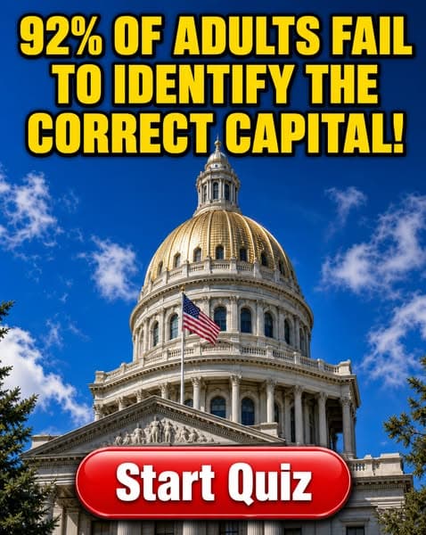 Only 1 in 40 People Can Name These State Capitals 🏛️