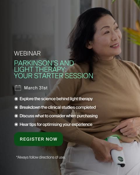 Webinar: Parkinson’s and Light Therapy