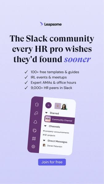Free HR community - Apply now!