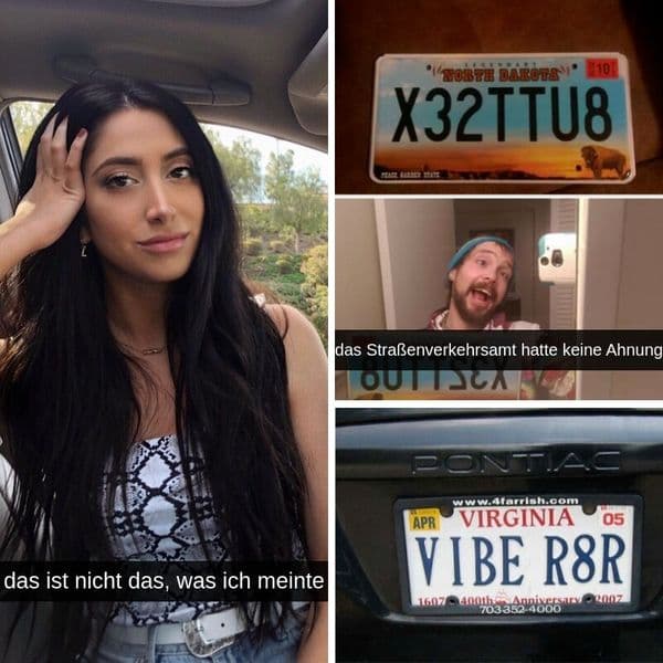 33+ Nummernschilder, die wir nicht glauben können, dass die Leute damit durchkommen