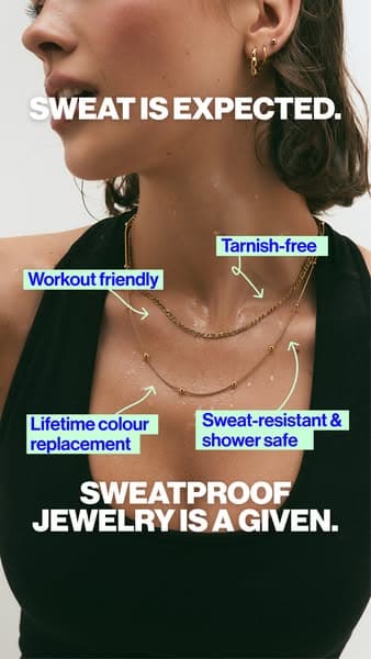 Sweatproof Jewelry 💦