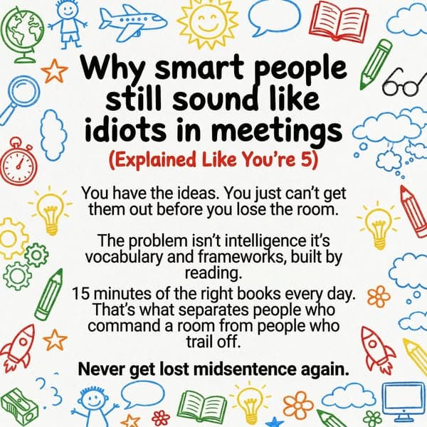 Why some people always have something to say — and you don't. (It's not what you think.)