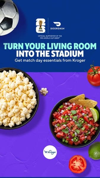 Order Kroger for kickoff