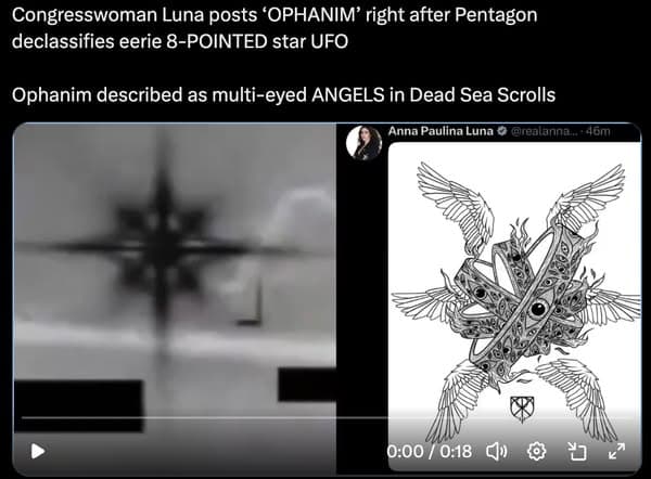 GOVERNMENT PROVED ANGELS?