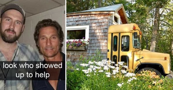 Man Buys a Rusty Old School Bus and Turns It Into a Masterpiece