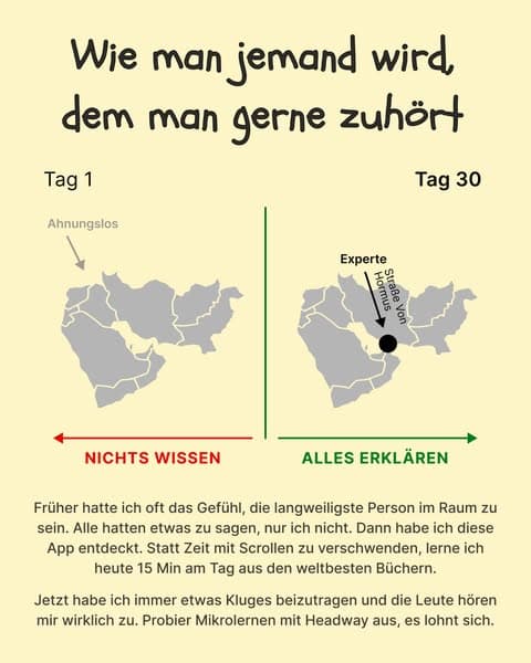 Baue das Image auf, das du projizieren willst 💡