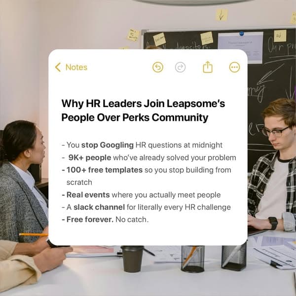 Free HR community - Apply now!