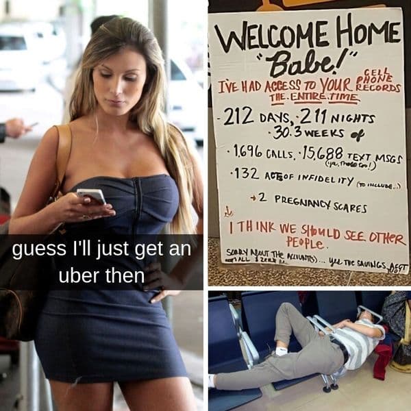 These People Had The Guts To Hold Wild Airport Signs