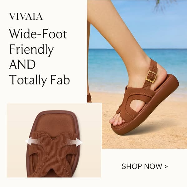 Wide-Foot Friendly & Fab 🌊